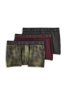 Jockey Men's Active Microfiber 2.5" Trunk - 3 Pack - Picture 1 of 43