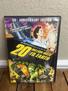20 Million Miles to Earth (DVD, 2-Disc Set, 50th Anniversary Ed.) Sci-Fi Rare - Picture 1 of 3