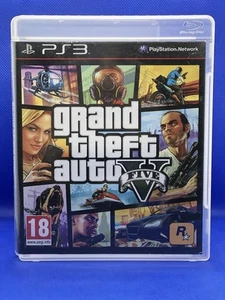 Grand Theft Auto V - ( Sony PlayStation 3 Game, 2013 ) - PAL - No Manual - Picture 1 of 7