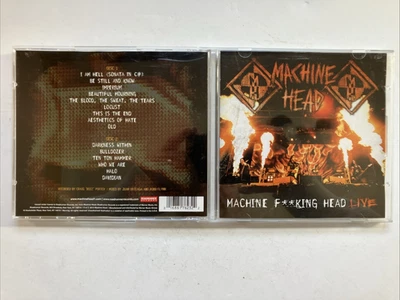 Machine Fucking Head Live by Machine Head (CD, 2012) 2 Disc Set - Great Cond. - Image 1 of 3