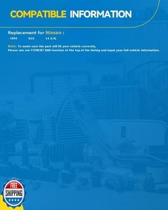 PHILTOP Lichtmaschine kompatibel mit 1994 D21 2,4L Ersatz 13531N - Bild 1 von 2