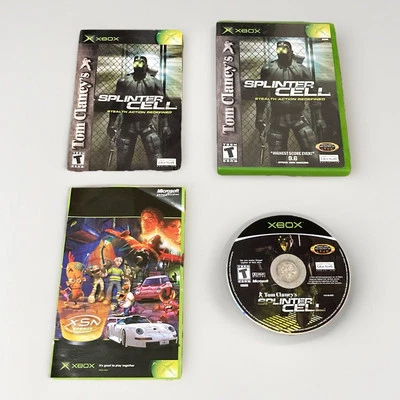 Tom Clancy's Splinter Cell Original Xbox Complete CIB 2002 SC - Image 1 of 4