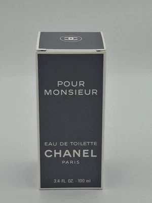 CHANEL Pour Monsieur Eau de Toilette *VINTAGE* - 100ml 3.4oz w/Box - Image 1 of 4