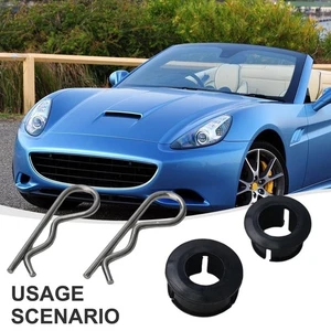 Shifter Cable Inserts For RSX 02-06 Front Left Accessories Black Bushing - Picture 1 of 12