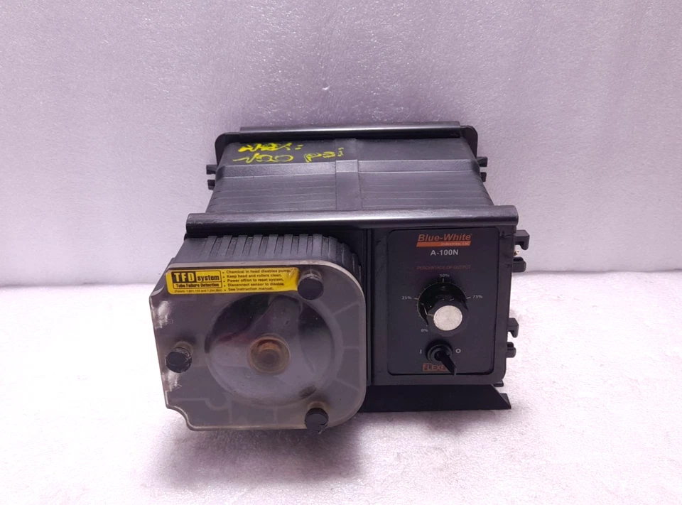 Blue-White FLEXFLO A1N22A-4T Peristaltic Metering Pump A-100N 230V/60Hz-45W - Image 1 of 4