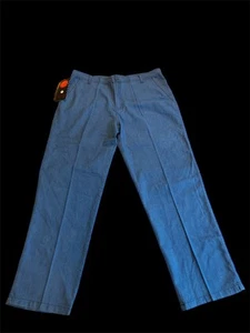 Mens Asian Western Style Slacks Work (Not Denim)- High Waisted Pants 38” Waist - Picture 1 of 14