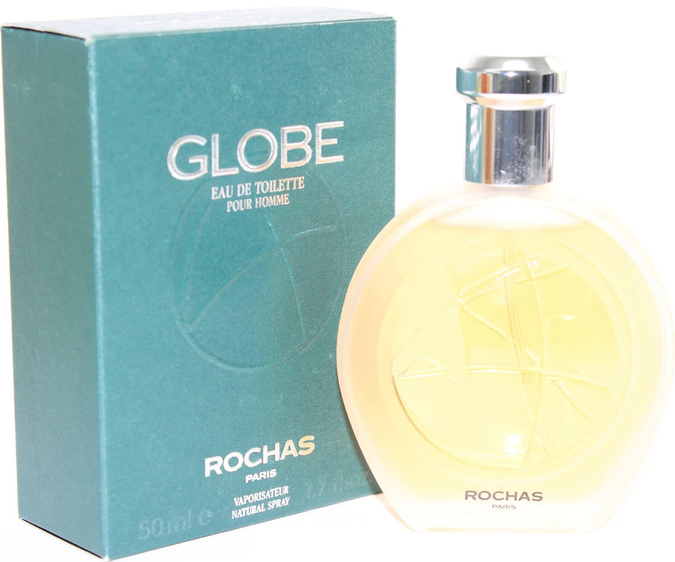 GLOBE ROCHAS 1.7/1.6 OZ EDT SPRAY PARA HOMBRES NUEVO EN CAJA POR ROCHAS Foto 1 de 1