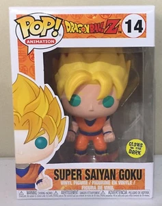 Brand New Funko POP! Dragon Ball Z #14 Super Saiyan Goku Grows In The Dark - Picture 1 of 1