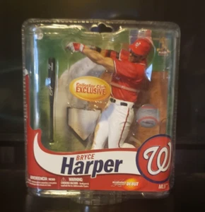 New Mcfarlane MLB Bryce Harper Club Exclusive Red Jersey Rookie Figure - Picture 1 of 2