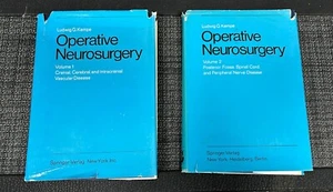 Operative Neurosurgery 1968 Ludwig G. Kempe 2 Books - Bild 1 von 8