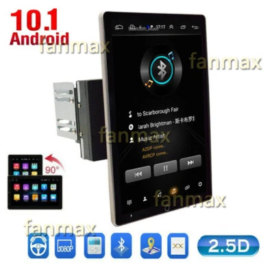 10.1" Double 2 Din Car Stereo Radio Android 11 GPS Wifi Touch Screen FM Player - Image 1 of 4