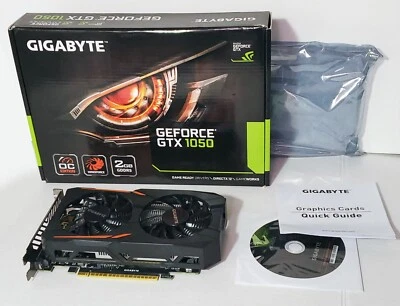 GeForce GTX 1050 Gigabyte WINDFORCE OC 2G Graphics Card - Image 1 of 4