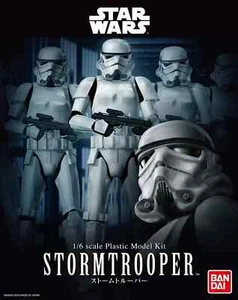 BANDAI SPIRITS Star Wars Stormtrooper 1/6 Scale Plastic Model Japan Mint f/s New - Picture 1 of 6