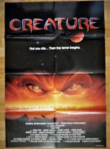 "Creature" Alien Being Goes On A RAMPAGE 27x40" - 1985 Filmposter" - Bild 1 von 1