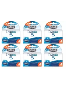 Schick Hydro 5 Refill Razor Blade, 24 Cartridges BNIB - Picture 1 of 1