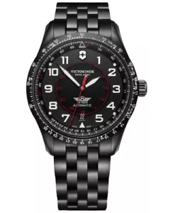 Nuevo reloj para hombre Victorinox Swiss Army Airboss automático acero negro 42 mm 241974 - Imagen 1 de 1