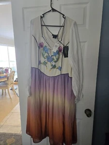 Ballad Of Songbirds & Snakes Lucy Gray Plus Size Dress, 5x - Picture 1 of 4