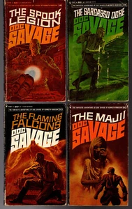 $3.00 SALE: DOC SAVAGE #16, 18, 30, 60 all 2nd & 3rd printings - Imagen 1 de 2