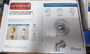 Borde de ducha y bañera de 1 mango universal sin cabezal de ducha - Imagen 1 de 7