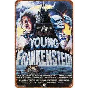 Young Frankenstein Movie Metal Sign 12 x 8 inch Mel Brooks - Picture 1 of 3