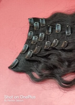 Натуральный Virgin храм заколка для волос 120 грамм 6 шт/комплект - Изображение 1 из 4