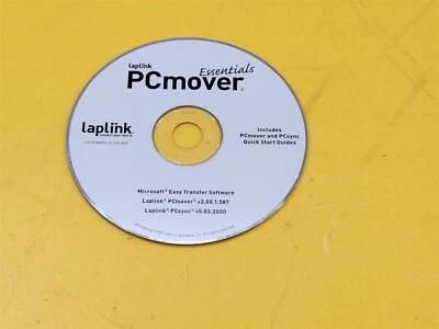 ⭐️⭐️⭐️⭐️⭐️ PC Software CD Disc Laplink PCmover Essentials - Image 1 of 4