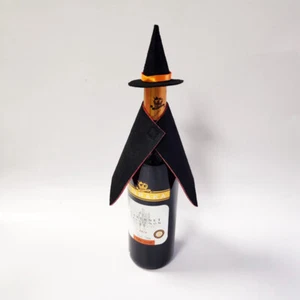 2 Pcs Halloween Wine Bottle Decoration Halloween Party Favors Gifts - Picture 1 of 11