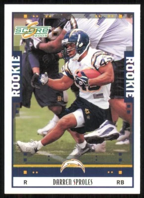 2005 Score Glossy #384 Darren Sproles - Image 1 of 2