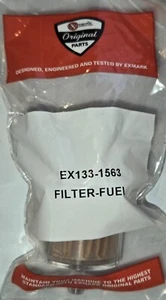 Filtro de combustible genuino OEM Exmark 133-1563 Quest Radius serie E serie S 139-0717 - Imagen 1 de 5
