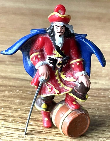 Captain Morgan Pirate Figurine Rubber Hard Plastic Cover