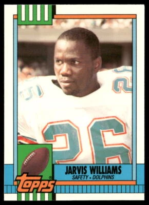 Jarvis Williams 1990 Topps Collector's Edition (Tiffany) #326 - Miami Dolphins - Image 1 of 2