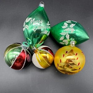 ADORNOS NAVIDAD CRISTAL VINTAGE SURTIDO 2.5"-4" EN TAMAÑO - Imagen 1 de 15