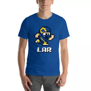 Camiseta Nintendo Los Angeles Rams LA NES 8 bits Tecmo Super Bowl - Imagen 1 de 9