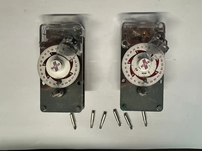 2 Relhor SA 13 Jewels Time Lock Movement 144 hour *tested working* - Image 1 of 3