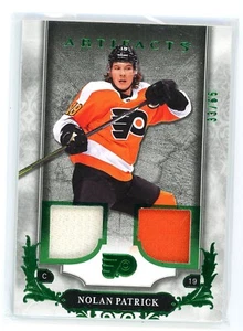 2018-19 UD ARTIFACTS #21 EMERALD /65 JERSEY PATCH NOLAN PATRICK - Picture 1 of 1