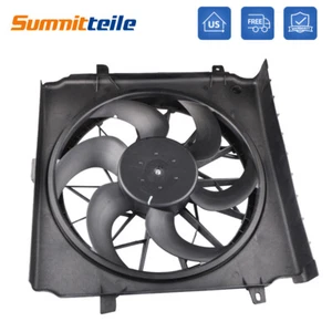 Radiator Cooling Fan Assembly For 2004-2007 Jeep Liberty 2.4L 3.7L 55037692AB - Picture 1 of 5