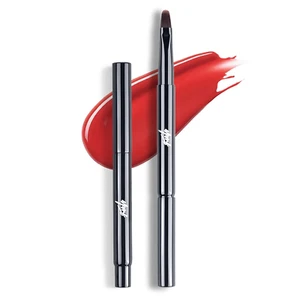 Make-up Pinsel Lippenpinsel Lipliner Pinsel schwarz mit Kappe für Lippenstift Lip Gols - Bild 1 von 6