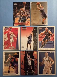 JASON KIDD 8 Card Lot Fleer Bowman New Jersey Nets Suns Mavericks Hall Of Fame - Picture 1 of 4