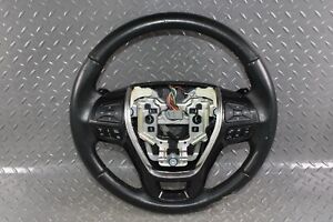 13-19 Explorer Black Leather Heated Steering Wheel OEM Cruise Radio Controls OE