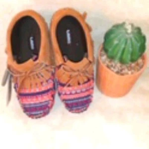 SKU050--MÄDCHEN LAM MOKASSIN - Bild 1 von 8