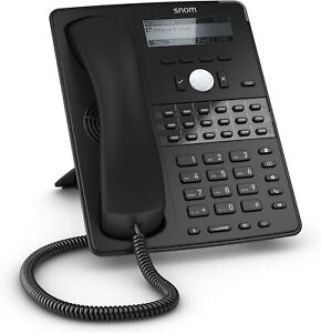 NEW Snom D725 VoIP Sip Phone V8 2014 Business Telephone IP Replacement Black,QTY