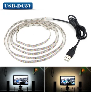 5V 50CM 1M 2M 3M 4M 5M USB Cable Power LED strip light lamp SMD 3528 Christmas - Picture 1 of 4