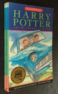 J. K. Rowling, Harry Potter & Chamber of Secrets, 1st Edn 1998, First Print PB - Picture 1 of 5