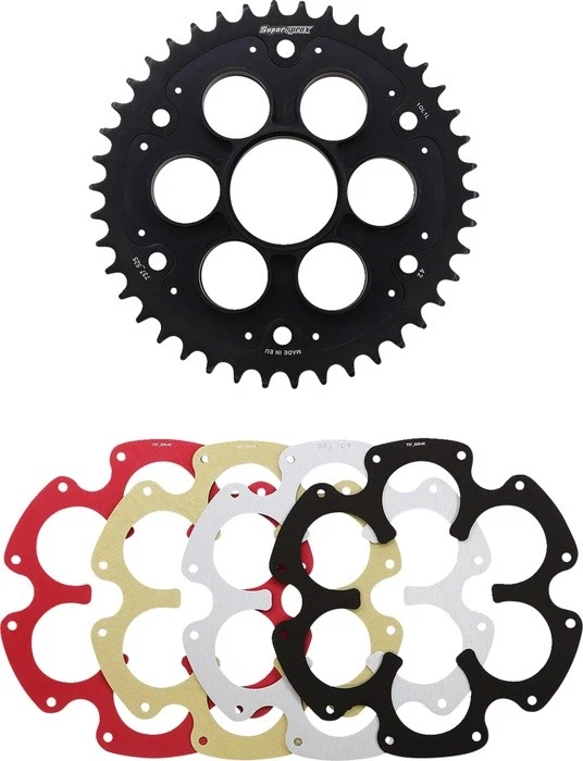 Kit de piñón trasero Supersprox Edge 525 42T #RSA73752542-KIT Ducati Foto 1 de 1