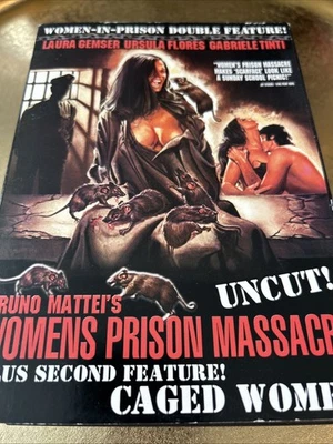 Women's Prison Massacre (DVD, 2008, набор из 2 дисков, НЕРАСПЕЧАТАННЫЙ) - Изображение 1 из 2