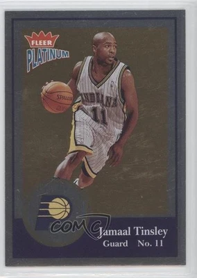 2003-04 Fleer Platinum Platinum /100 Jamaal Tinsley #8 - Image 1 of 2