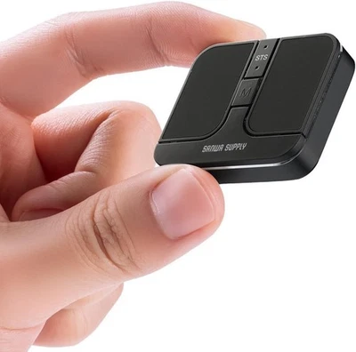 Ultra-Small, Ultra-Thin, Quiet, Rechargeable Bluetooth Mouse, Gunmetal, 400-MAWB - Image 1 of 4