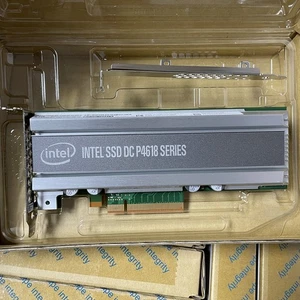6,4 TB INTEL P4618 SSD DC PCIE CARD SSDPECKE064T8 MLC 8,76 PBW NVME - Foto 1 di 3