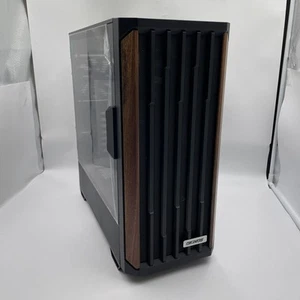 Okinos Cypress 7 Genuine Walnut Wood ATX PC Case - Picture 1 of 7