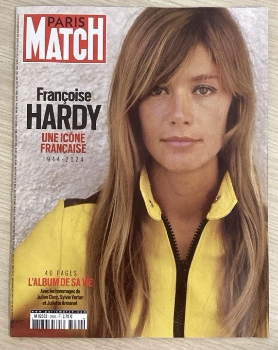 Paris Match - Juin 2024 - Françoise Hardy - Image 1 of 4